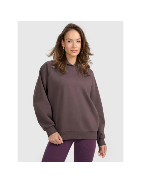 Bluza dresowa nierozpinana z kapturem damska 4f 4fraw25tswsf2775-82s