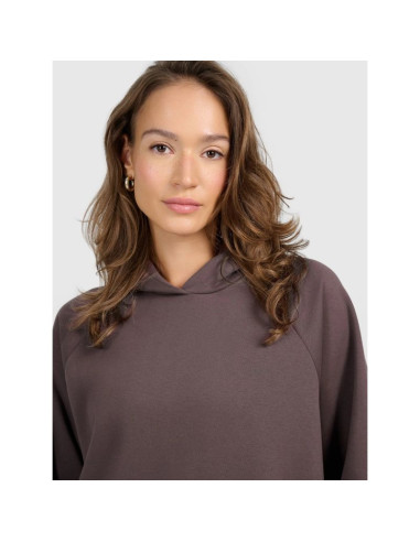 Bluza dresowa nierozpinana z kapturem damska 4f 4fraw25tswsf2775-82s