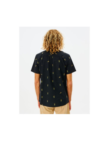 Koszula rip curl hula breach s/s shirt czarny