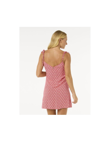Sukienka rip curl cala mayor mini tie dress czerwony