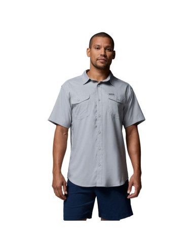 Columbia utilizer ii solid short sleeve shirt 1577762039 szare l