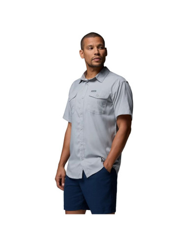 Columbia utilizer ii solid short sleeve shirt 1577762039 szare l
