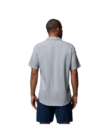 Columbia utilizer ii solid short sleeve shirt 1577762039 szare l