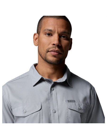Columbia utilizer ii solid short sleeve shirt 1577762039 szare l