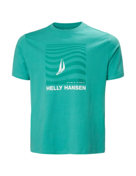 Helly hansen męska koszulka shoreline t-shirt 3.0 54601 472