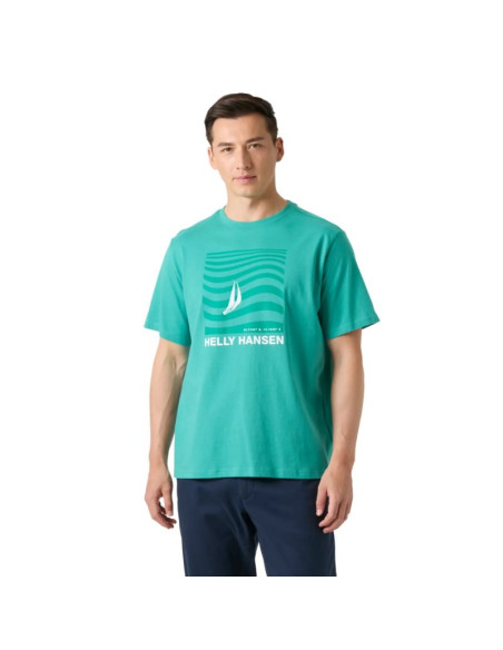 Helly hansen męska koszulka shoreline t-shirt 3.0 54601 472