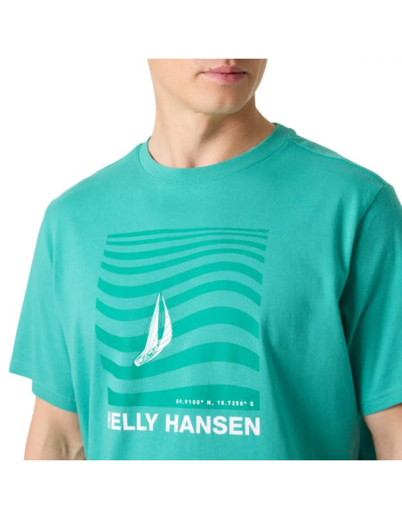 Helly hansen męska koszulka shoreline t-shirt 3.0 54601 472