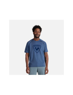Koszulka męska rossignol westweg shield tee granatowa