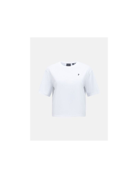 Koszulka damska peak performance w light tee kolor biały