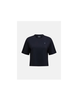 Koszulka damska peak performance w light tee kolor czarny