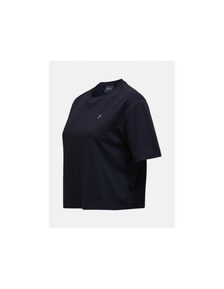 Koszulka damska peak performance w light tee kolor czarny