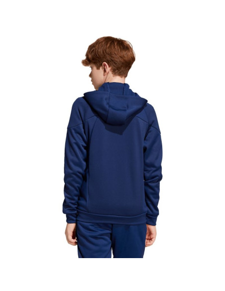 Bluza dla dzieci adidas tiro 25 full-zip granatowa jc5127