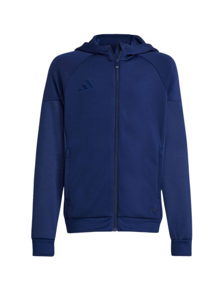 Bluza dla dzieci adidas tiro 25 full-zip granatowa jc5127