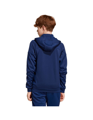 Bluza dla dzieci adidas tiro 25 full-zip granatowa jc5127