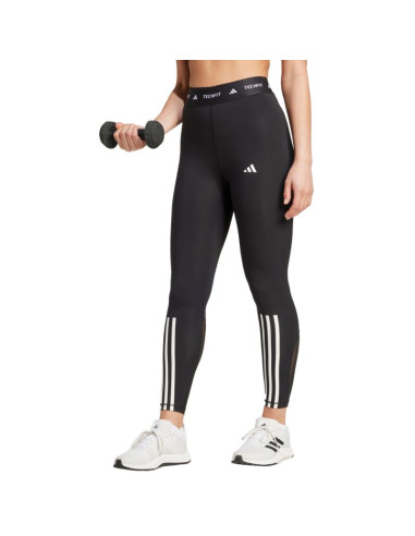 Legginsy damskie adidas techfit 3-stripes 7/8 czarne it2272