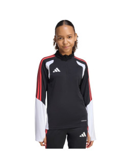 Bluza dla dzieci adidas tiro 26 competition training top czarno-biało-czerwona kc3783