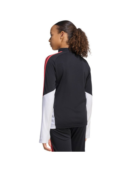 Bluza dla dzieci adidas tiro 26 competition training top czarno-biało-czerwona kc3783