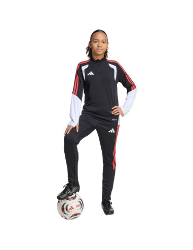 Bluza dla dzieci adidas tiro 26 competition training top czarno-biało-czerwona kc3783