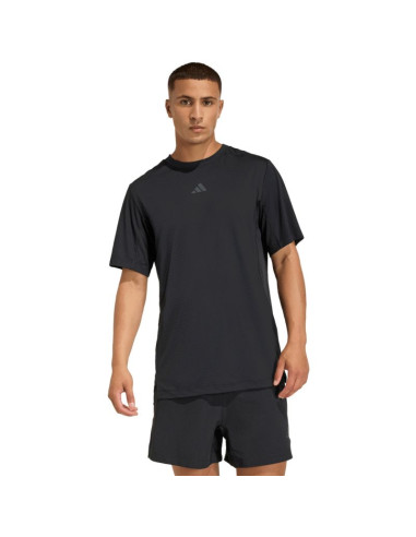 Koszulka męska adidas d4t primelift 3 stripes czarna ke9937