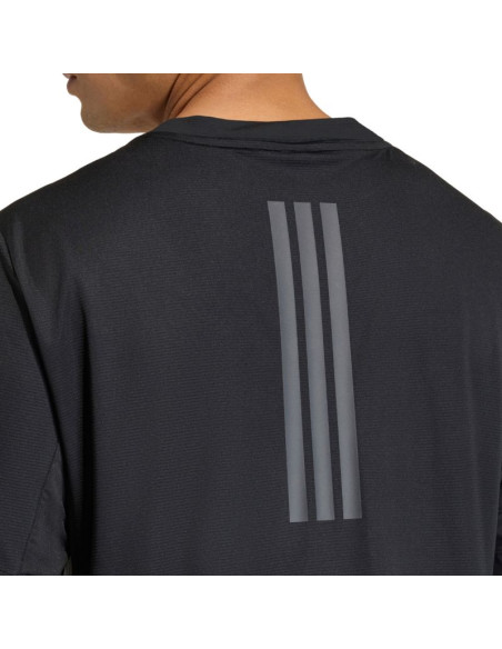 Koszulka męska adidas d4t primelift 3 stripes czarna ke9937