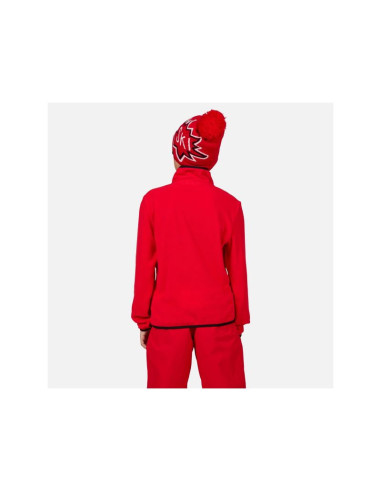 Bluza rossignol jr strawpile fleece hz czerwony