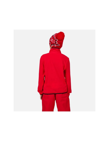 Bluza rossignol jr strawpile fleece hz czerwony