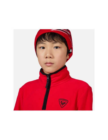 Bluza rossignol jr strawpile fleece hz czerwony