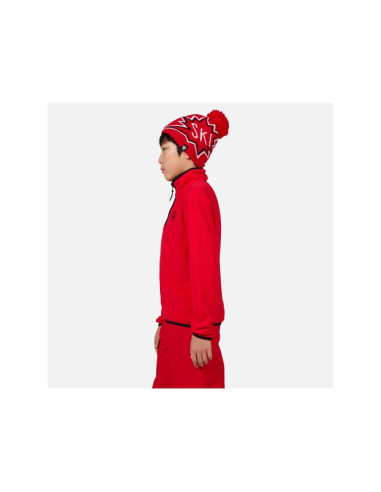 Bluza rossignol jr strawpile fleece hz czerwony