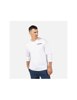 Koszulka męska rossignol long sleeve tee biała