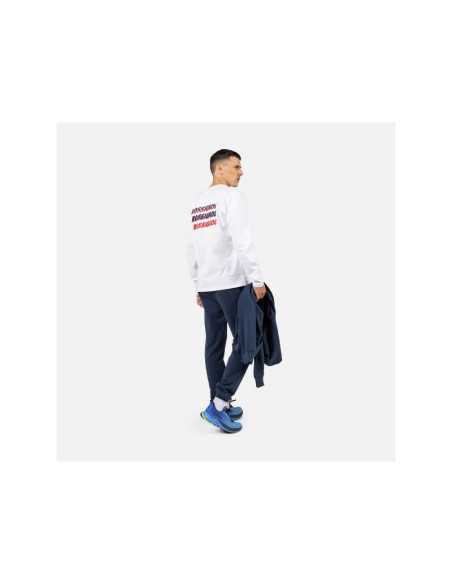 Koszulka męska rossignol long sleeve tee biała