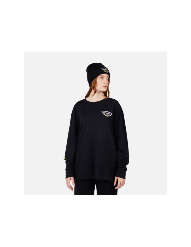 Koszulka unisex rossignol super ls tee czarna