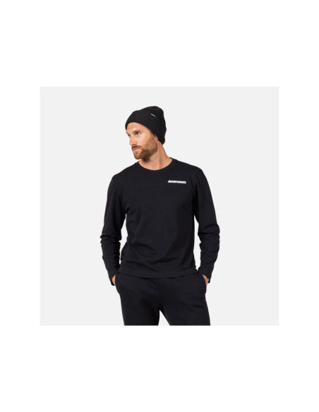 Koszulka męska rossignol long sleeve tee czarna