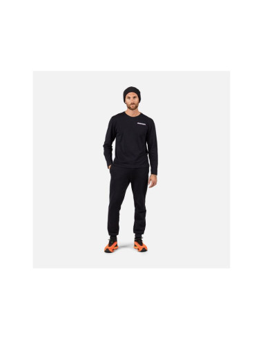 Koszulka męska rossignol long sleeve tee czarna