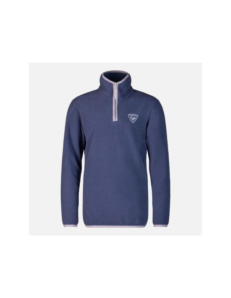 Bluza dziecięca rossignol jr strawpile fleece hz niebieska