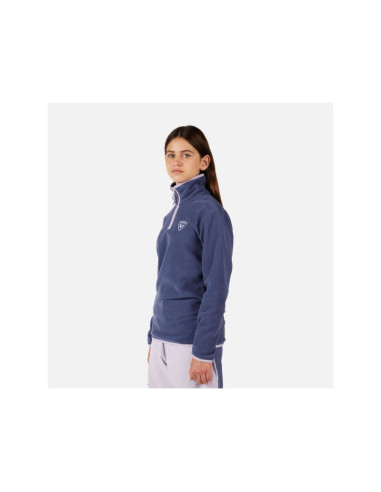 Bluza dziecięca rossignol jr strawpile fleece hz niebieska