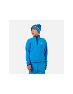 Bluza dziecięca rossignol jr strawpile fleece hz niebieska