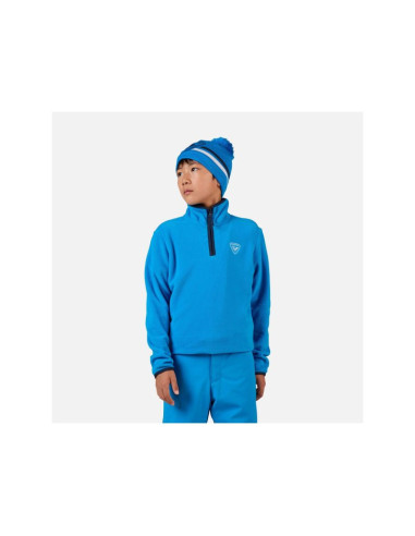 Bluza dziecięca rossignol jr strawpile fleece hz niebieska