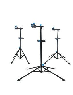 Stojak serwisowy wozinsky wss-180 z pokrętłami podłogowy do rowerów 30 kg - czarny 2
