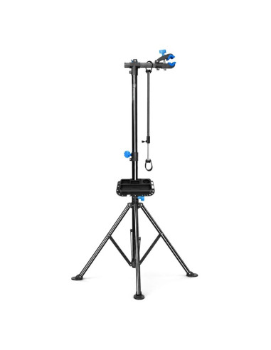 Stojak serwisowy wozinsky wss-180 z pokrętłami podłogowy do rowerów 30 kg - czarny
