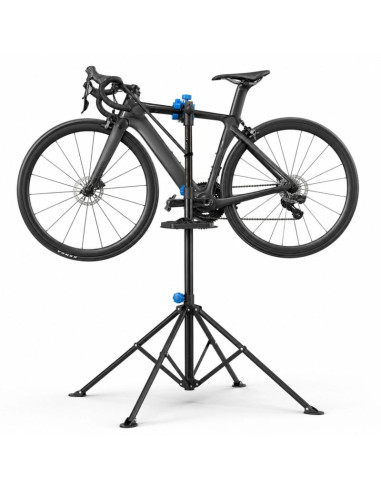 Stojak serwisowy wozinsky wss-180 z pokrętłami podłogowy do rowerów 30 kg - czarny