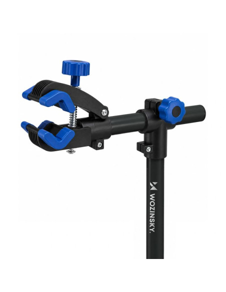 Stojak serwisowy wozinsky wss-180 z pokrętłami podłogowy do rowerów 30 kg - czarny