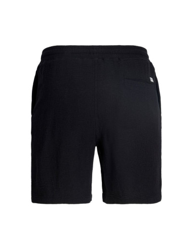 Jack&jones męskie szorty jpstjaiden coba stripe jog shorts reg sn 12274413 black