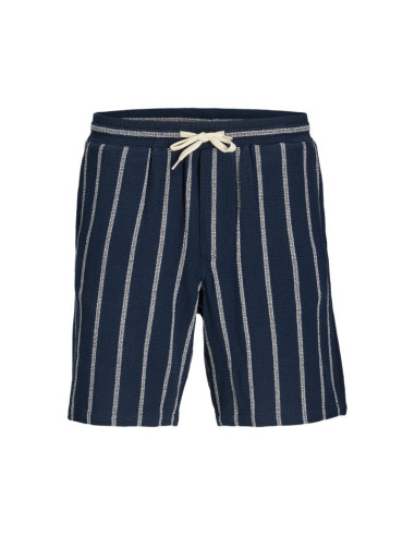 Jack&jones męskie szorty w paski jpstjaiden coba stripe jog shorts reg sn 12274413 sky captain/stripes