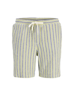 Jack&jones męskie szorty w paski jpstjaiden coba stripe jog shorts reg sn 12274413 tea/stripes