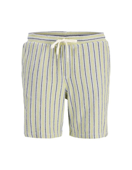 Jack&jones męskie szorty w paski jpstjaiden coba stripe jog shorts reg sn 12274413 tea/stripes