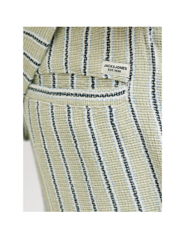 Jack&jones męskie szorty w paski jpstjaiden coba stripe jog shorts reg sn 12274413 tea/stripes