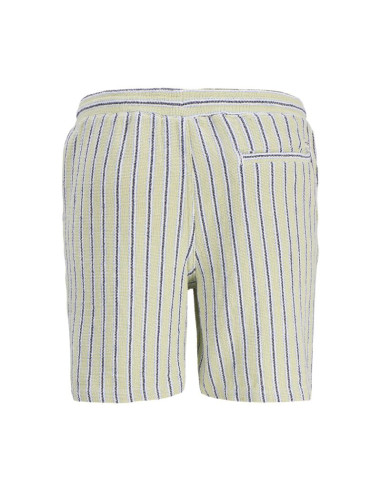 Jack&jones męskie szorty w paski jpstjaiden coba stripe jog shorts reg sn 12274413 tea/stripes