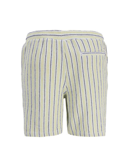 Jack&jones męskie szorty w paski jpstjaiden coba stripe jog shorts reg sn 12274413 tea/stripes