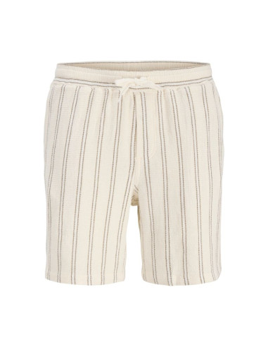 Jack&jones męskie szorty paski jpstjaiden coba stripe jog shorts reg sn 12274413  antique white stripes