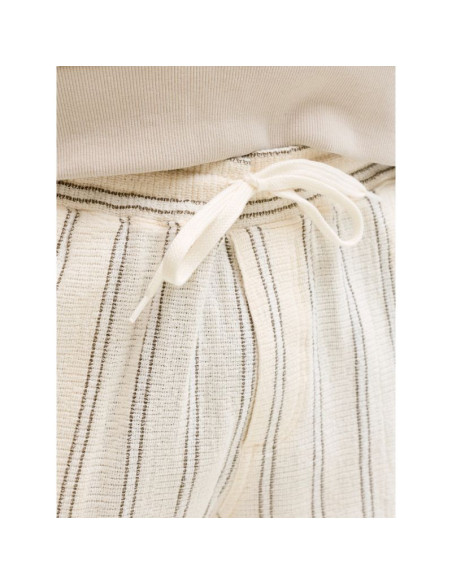 Jack&jones męskie szorty paski jpstjaiden coba stripe jog shorts reg sn 12274413  antique white stripes